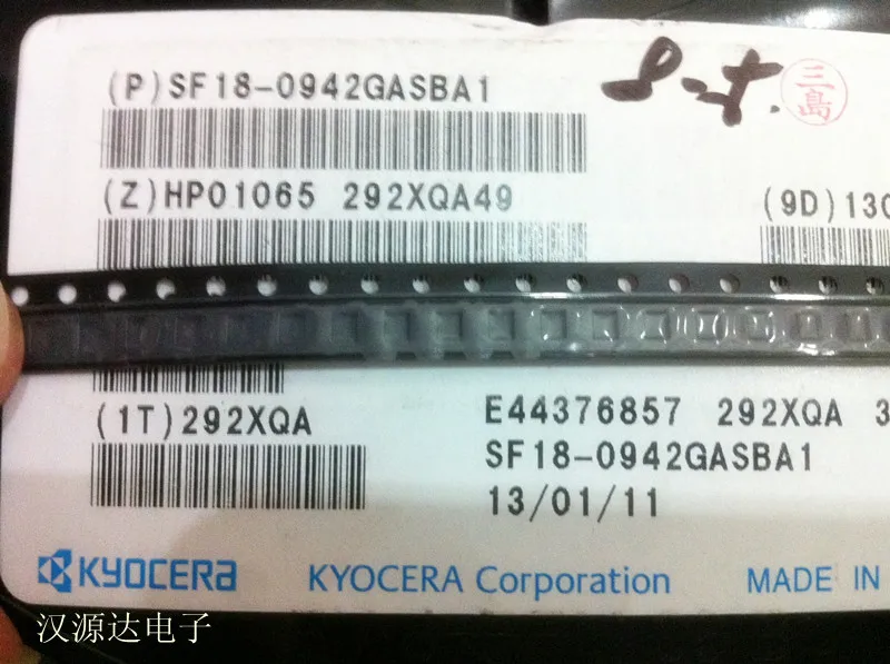 

KYOCERA Kyocera SAW filter SF18-0942GASBA1