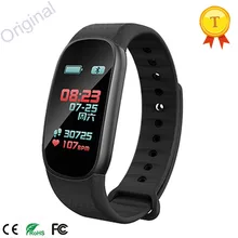 Хорошая цена смарт-браслет цветной экран Сидячий напоминание о частоте пульса кровяное давление сообщение напоминание в качестве подарка на день рождения