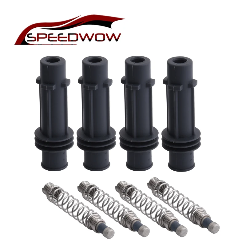 

SPEEDWOW 4PCS Car Ignition Coils on Plug Pack Spring Repair Kit For Chevrolet Aevo Opel Adam Astra Cascada Corsa Zafira 95514599
