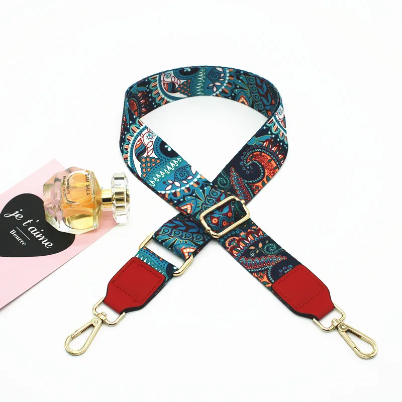 3.8cm Wide Nylon Belt Bag Strap Colorful Bag Accessories Replacement Women Handbag Adjustable ...