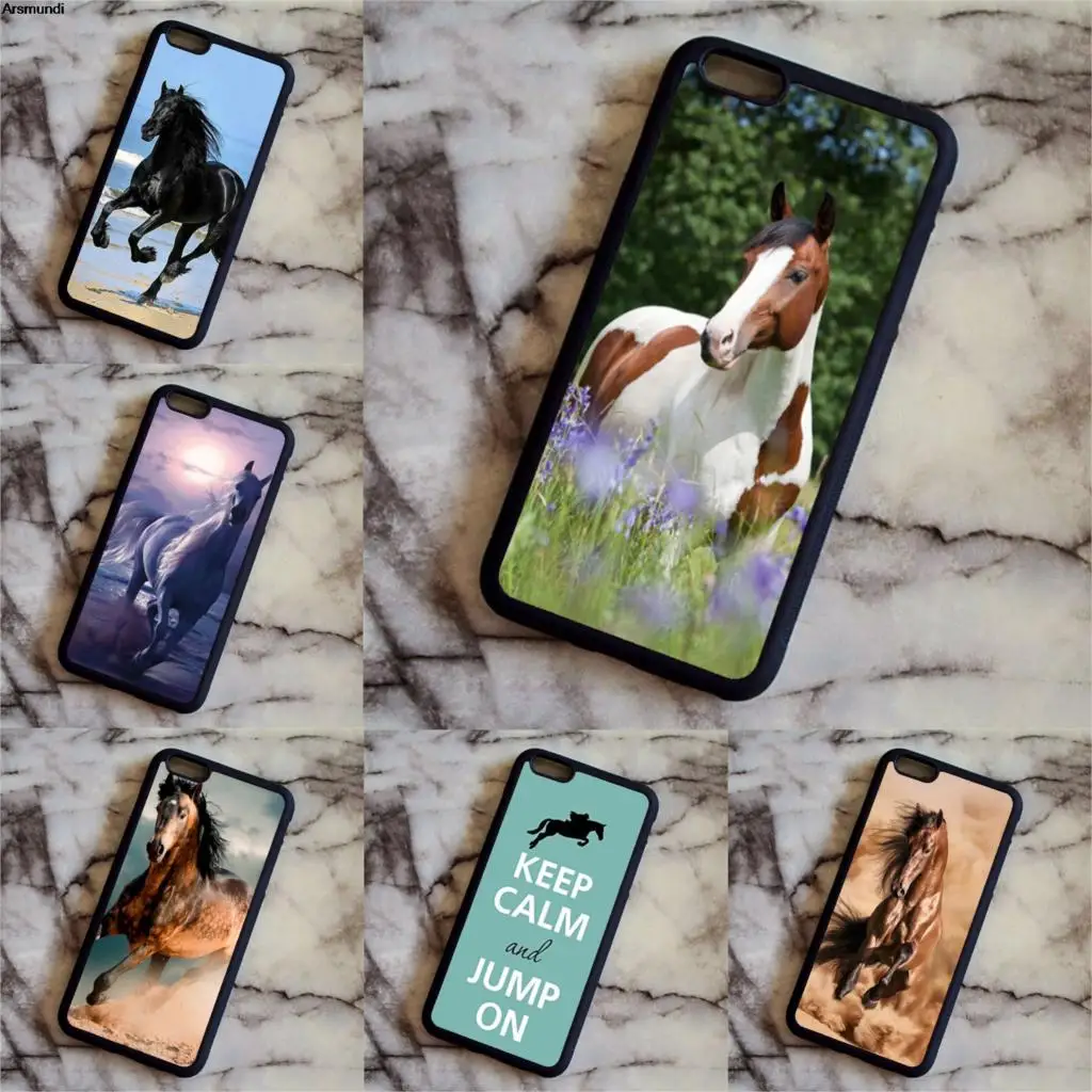 Arsmundi Keep Calm and Jump On The Jockey and Horse Phone Cases for