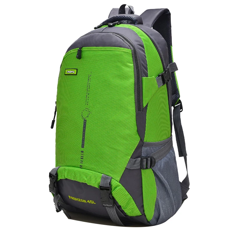 Hot 45L waterproof Ourdoor Backpack Sports Rucksack Hiking Climbing Camping Hiking Knapsack Packsack Bags for Men Women