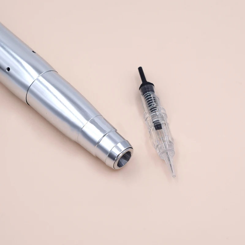 Permanente para o Cartucho de Tatuagem Pces Agulhas Fácil Clique Sobrancelha Maquiagem Rotativo Máquina Suíça Caneta 100 1rl 600d-g 3 Cheap Agulhas para tatuagem