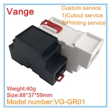 2 шт./партия пресс-форма для изготовления литья под давлением корпус из АБС-пластика Корпус diy 88*37*59 мм для промышленный пульт управления