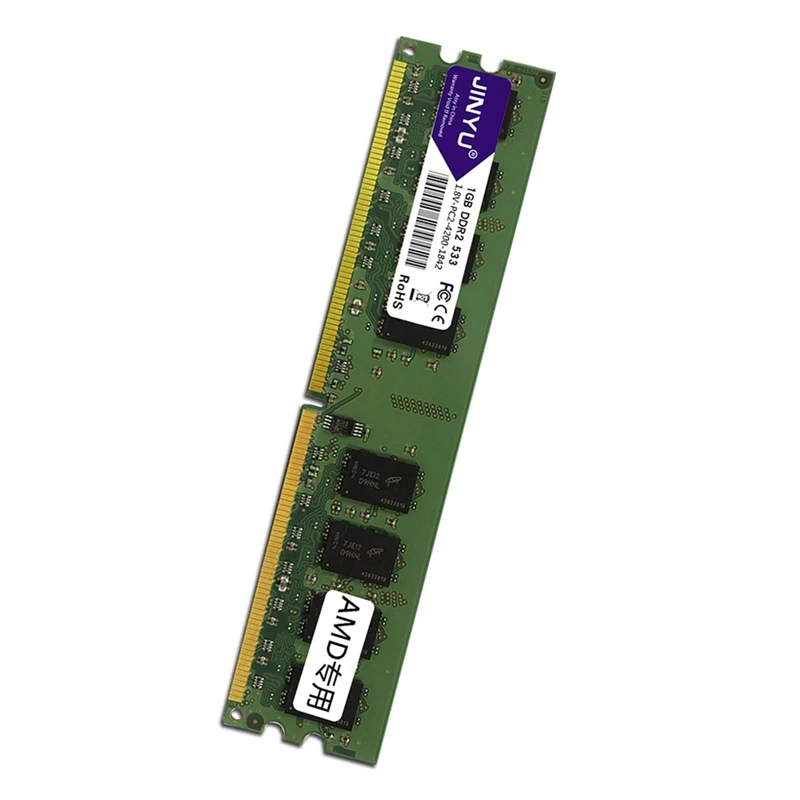 Jinyu Ddr2 533Mhz 1,8 V 240Pin оперативная память для рабочего стола для материнской платы Amd