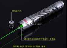 Best- Super High Quality Focus Green Laser Pointer 10000mw 10w Burn Match 5in1 Babysbreath Laser Satr Pen Free Shipping