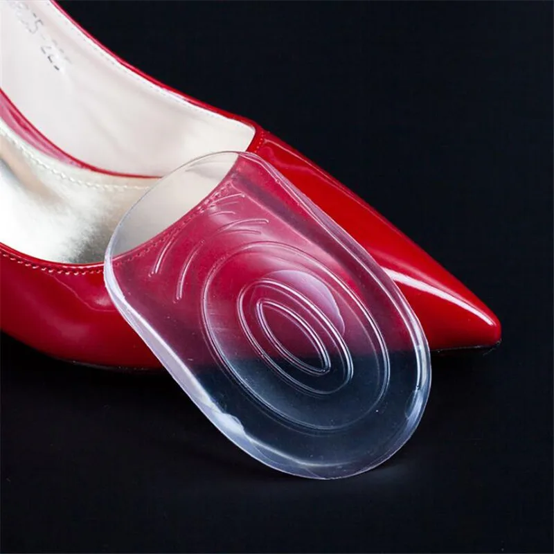 Nowe ortopedyczne wkładki silikonowe z żelem, podkładka pod piętę, na ból kości piętowej, pielęgnacja stóp, podparcie, poduszki, ostrogi_voghion.com