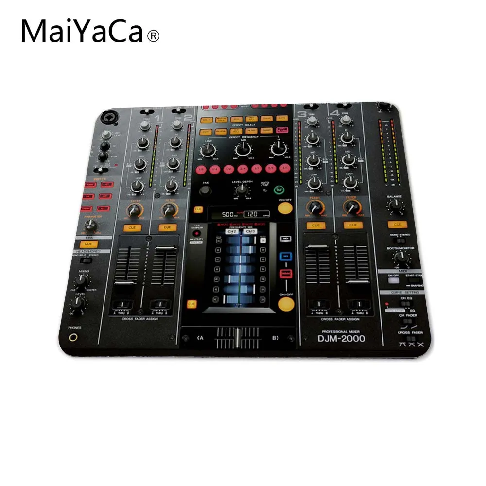 MaiYaCa популярный 1 шт. горячий DJM-2000 DJ микшер изображение кожи aming pc Противоскользящий коврик для мыши для оптал/трекбол мышь