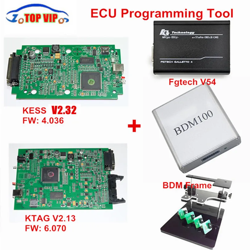 

Full Set!! Newest HW V4.036 KESS V2 Master ECU Chip Tuning Tool +KTAG V2.13+Galletto V54 +BDM frame +BDM 100 Chip Tuning Kit