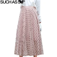 Новинка, весна-лето, Женская юбка с двойной вуалью,, черная, синяя, розовая, высокая талия, волнистая юбка, женская, средней длины, плиссированная юбка