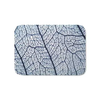 

Leaf Macro Bath Mat Carpets Living Room Dust Proof Door Mats Home Decor