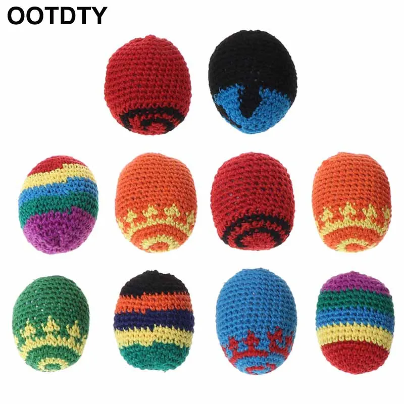 

Handmade Sacks Footbag Toy Balls Magic Juggling Ball Kid Outdoor Toy Soft Ball