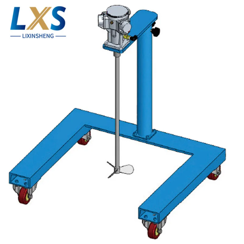 Промышленный блендер от 0 до 900 об/мин ручной колесный пневматический миксер 215 л/мин Мешалка Для Смешивания Краски