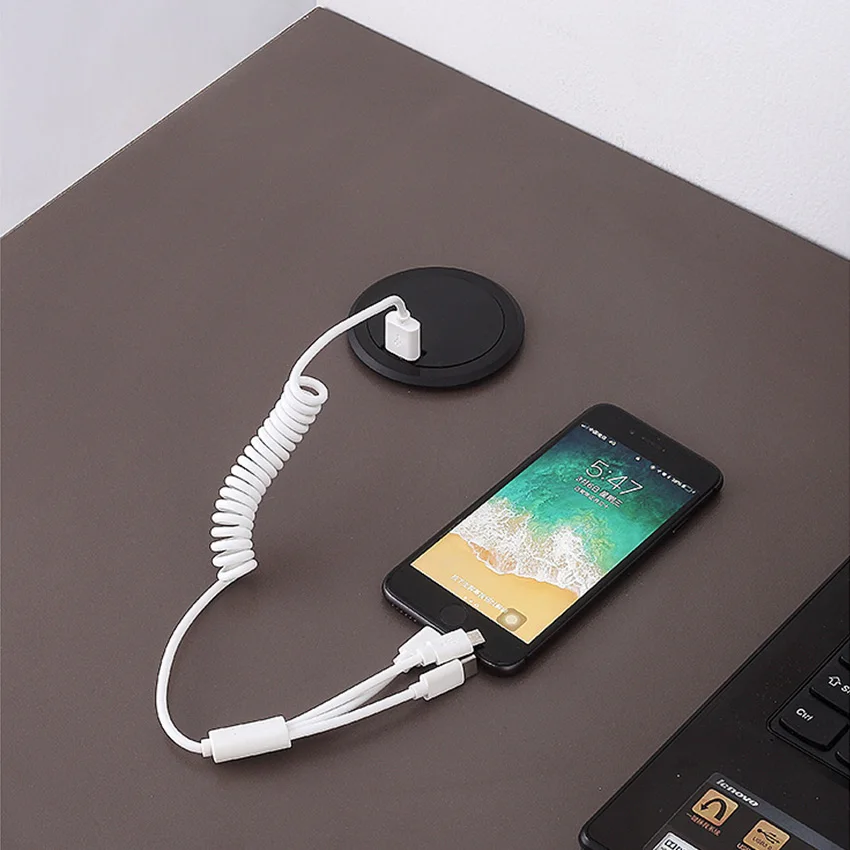 Беспроводное зарядное устройство 10 Вт Встроенный Настольный для IPHONE 7 8 встроенный быстрый USB зарядное устройство для huawei P30 Xiaomi redmi