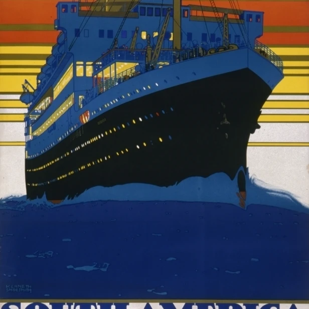 South America By Royal Mail Poster Print By Mary Evans Picture Libraryonslow Auctions Limited (18 X 24)