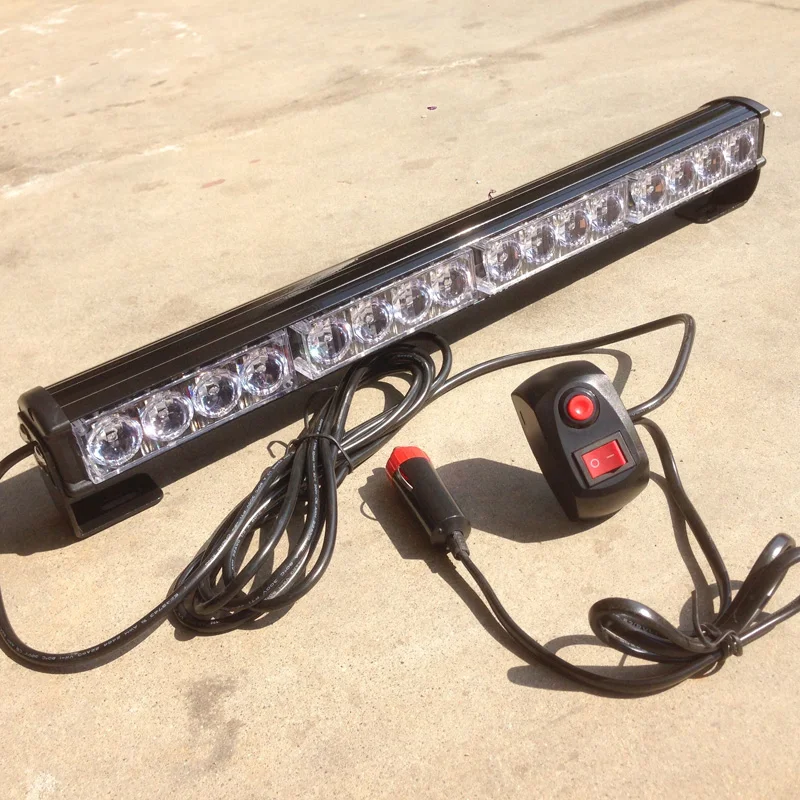12v Led warning light bar Car Truck Led driving flash light Emergency