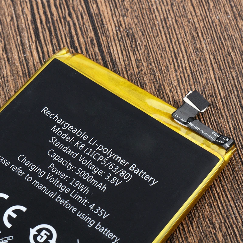 Ocolor для Oukitel K8 аккумулятор 5000 мАч запасной резервный большой емкости с