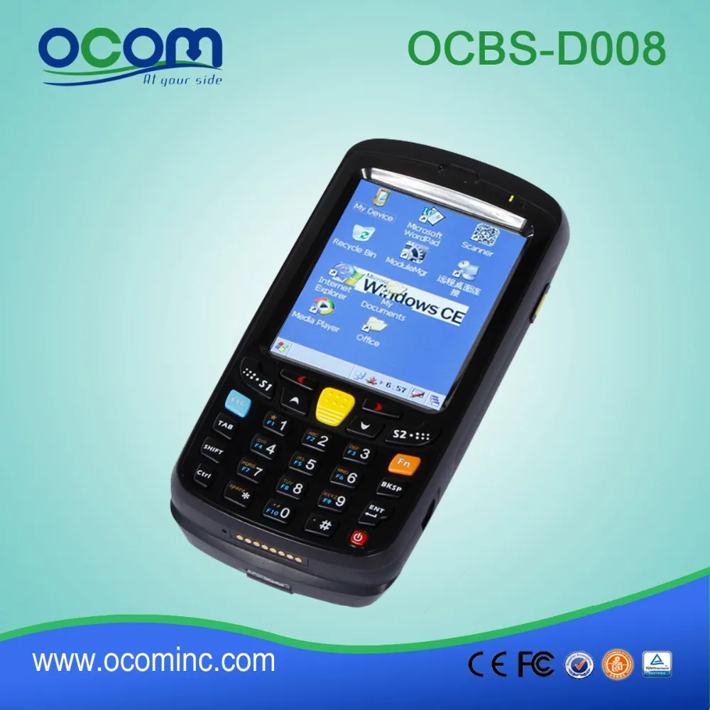 OCBS D008 (WI FI + 2D RFID 13.56 МГц): Портативный Промышленного Сбора Данных КПК|pda|2d |
