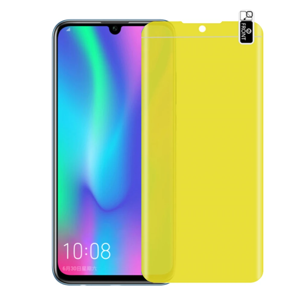 

3D Hydrogel For Huawei Honor 20 Pro 10 10i Lite Screen Protector View 20 20i 8X Soft Nano Protective Film Full Cover Not Glass