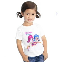 2017 1-12 years baby Girl t-shirt big Girls tees shirts children blouse big sale super quality Cute cotton kids summer clothes