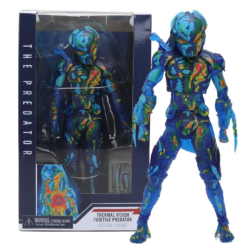 20 см NECA Хищник тепловое видение скрытый хищник ПВХ фигурка Коллекционная модель
