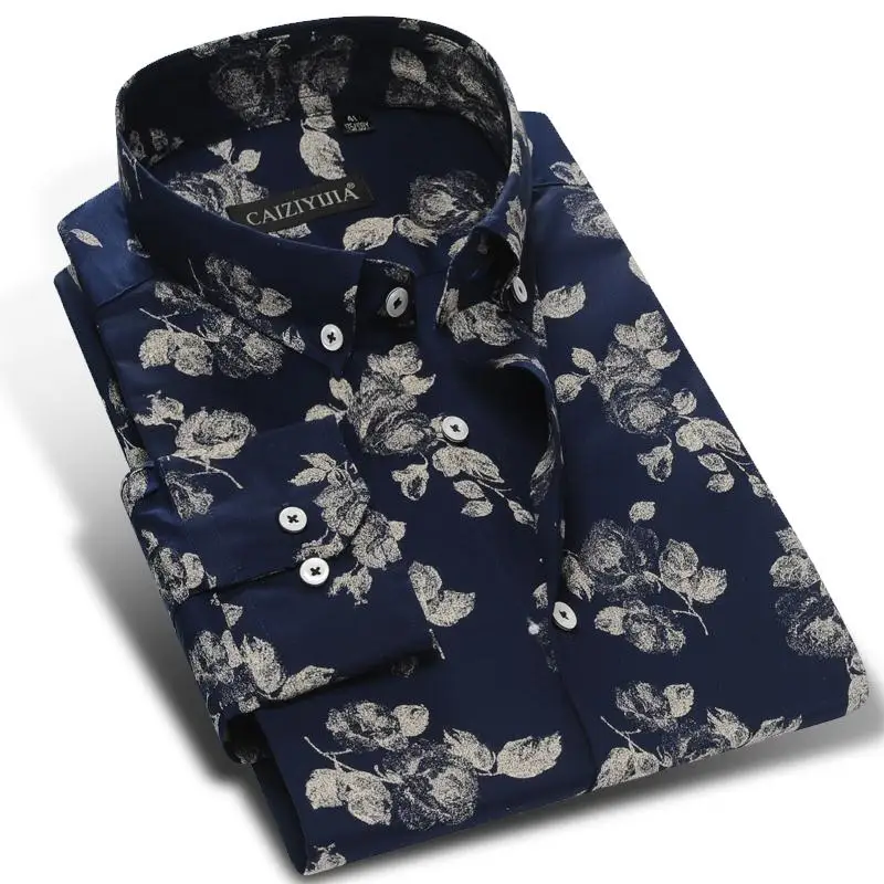 slim fit batik shirt