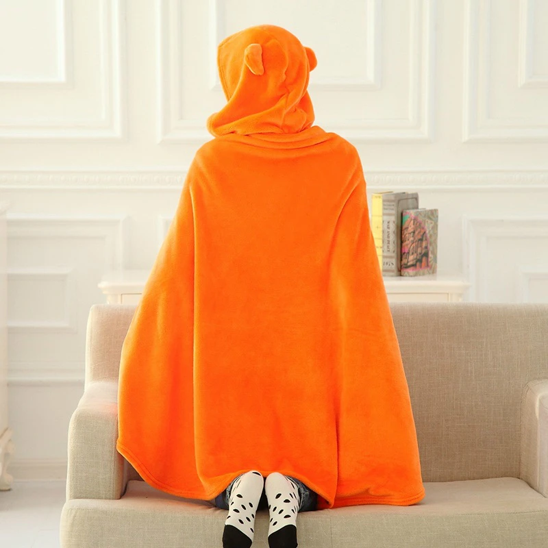 

Boys Robes Cloak Bath Robe for Kids Long Robes Flannel Children Girls Hooded Towel Cartoon for Himouto! Umaru Chan Baby Clothes