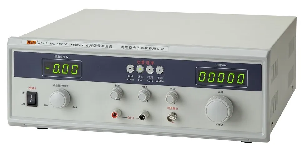 

Rek 20W Audio frequency sweep signal generator Rk1212BL