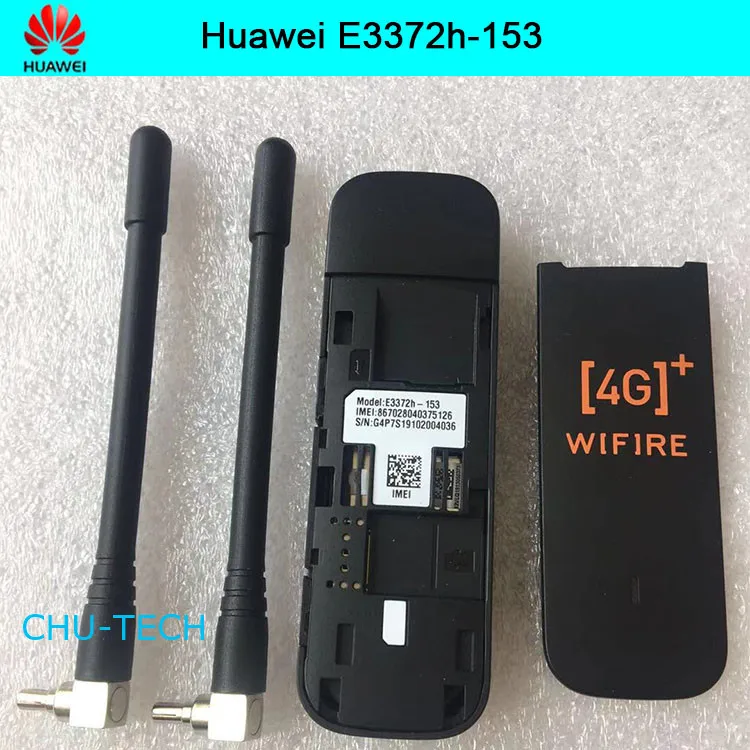 Unlocked Huawei E3372 E3372h 153 with antenna 4G LTE Dongle Mobile