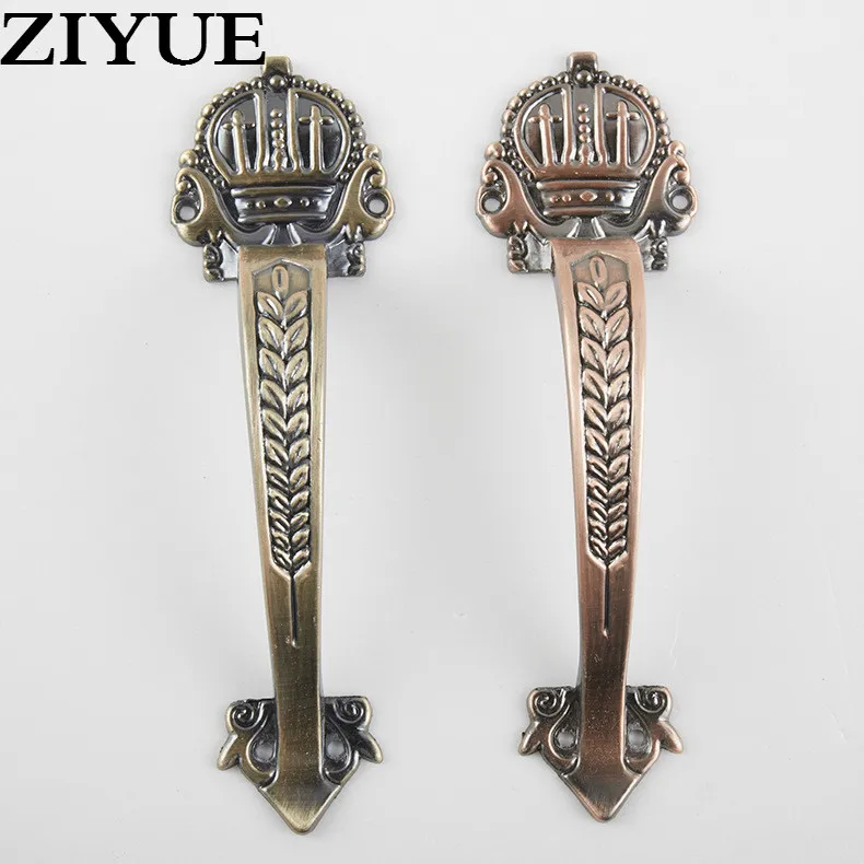 2PCS/Lot Free Shipping European Handle Zinc Alloy Single Hole