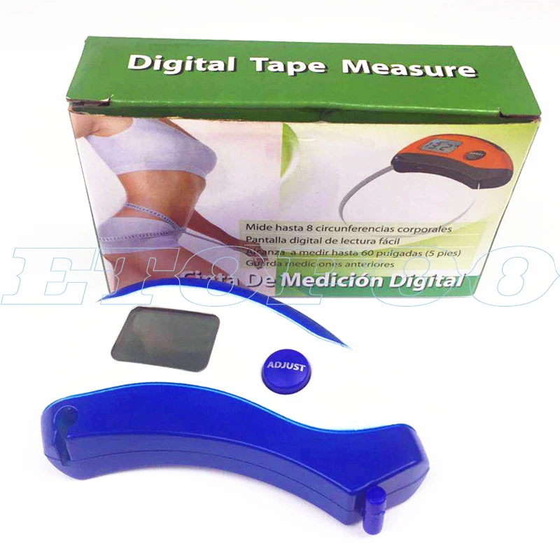 Точная цифровая рулетка для тела, цифровой дисплей, запись результатов измерений, Электронная рулетка для измерения тела