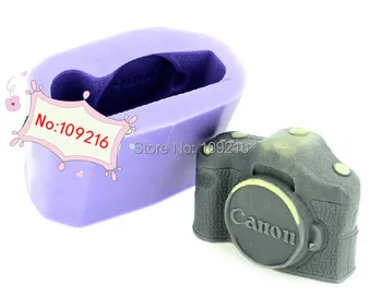 

1pcs The Canon Camera (R1189) Silicone Handmade Soap Mold Crafts DIY Mold