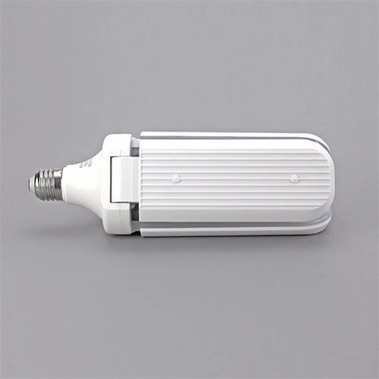 E27 светодиодный вентилятор с лампами накаливания 110 V 220 V Складной вентилятор угол лезвия прикрепляемый к потолку Диодная лампа 30 Вт 36 Вт 45