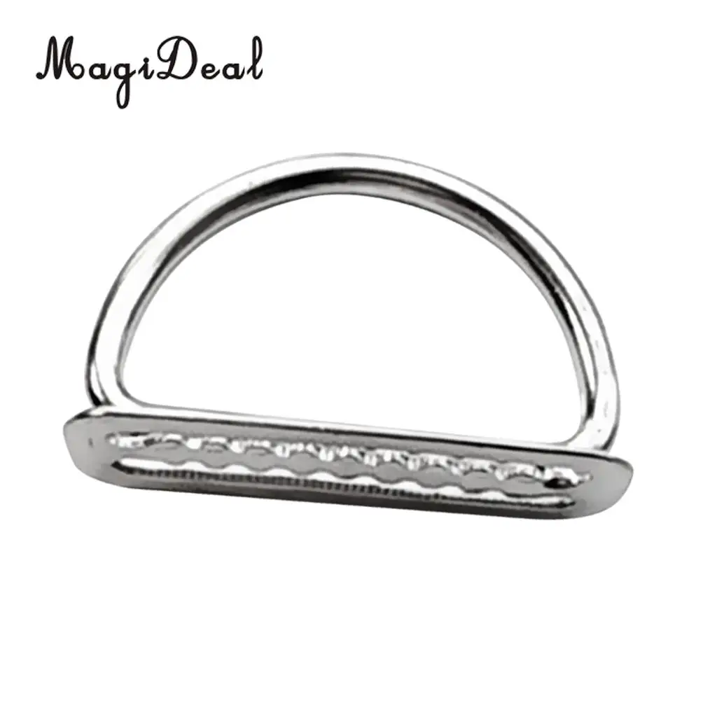 MagiDeal Heavy Duty Scuba Dive 316 Stainless Steel Diving Weight Belt Keeper D Rings for 5cm Weight Belt Surfing Swimming Sport