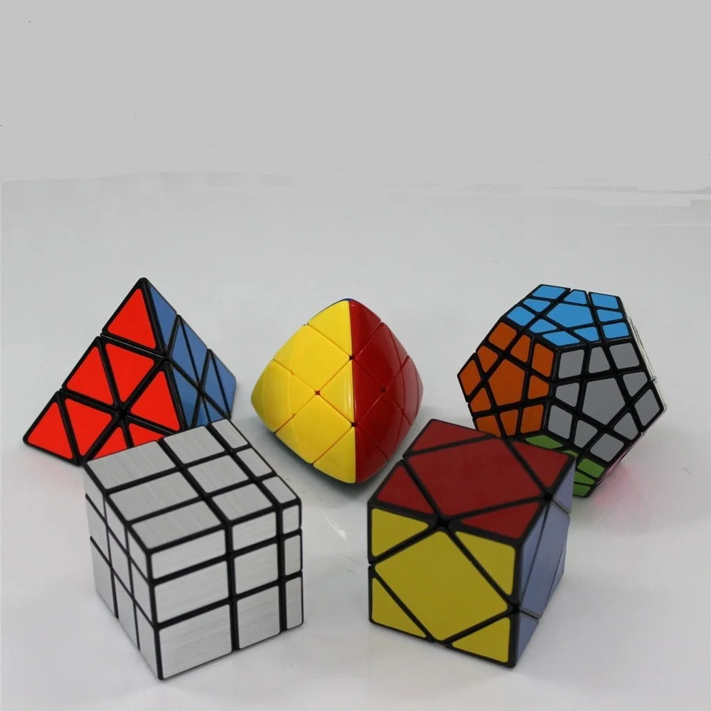 Q-less Dice Game ABS Speed Puzzle - Pentagonal Toy For Kids