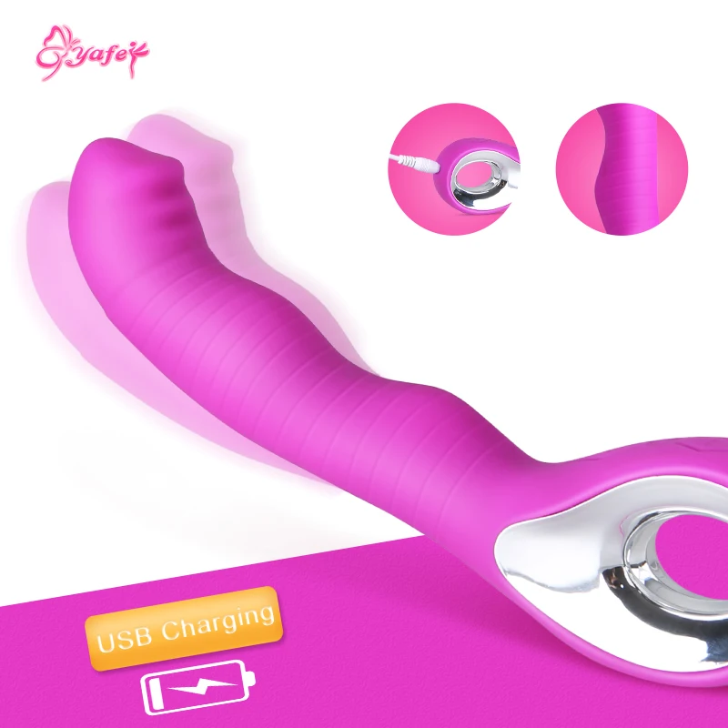Silicone Finger Wand Massage G spot Vibrator 10 Speed Vibrating Rechargeble Clitoris stimulator Adult font b