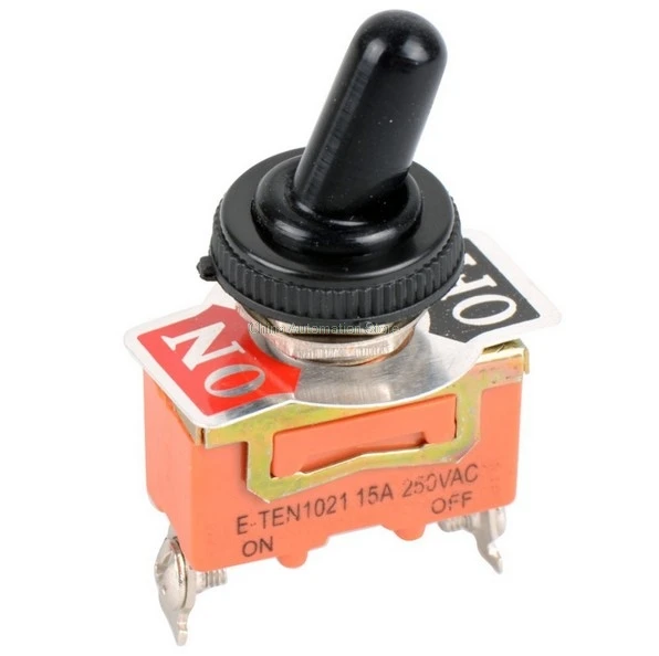 

High quality! 1pc New High Quality 15A 250V SPST 2 Terminal ON OFF Toggle Switch VE186 P