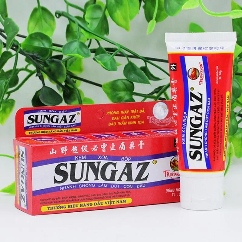 30 г 100% вьетнамский бальзам Sungaz крем для облегчения боли при артрите оригинальная