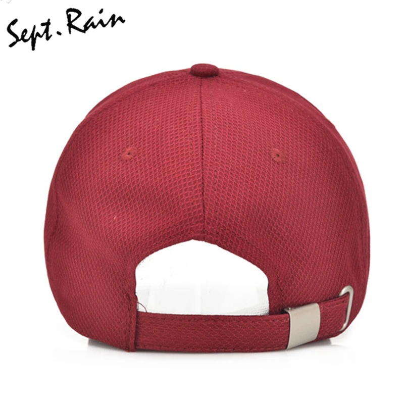 Для мужчин женщин Лето Snapback быстросохнущая сетки Бейсбол Кепки шляпа солнца