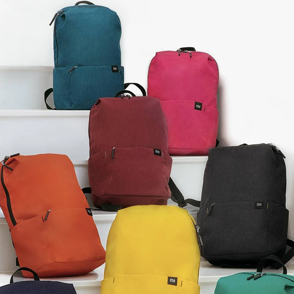 Оригинальная сумка Xiaomi Mi, рюкзак, 10л, сумка, 8 видов цветов, 165 г, городской, для спорта и отдыха, нагрудная сумка, сумки для мужчин и женщин, маленький размер, на плечо, Unise