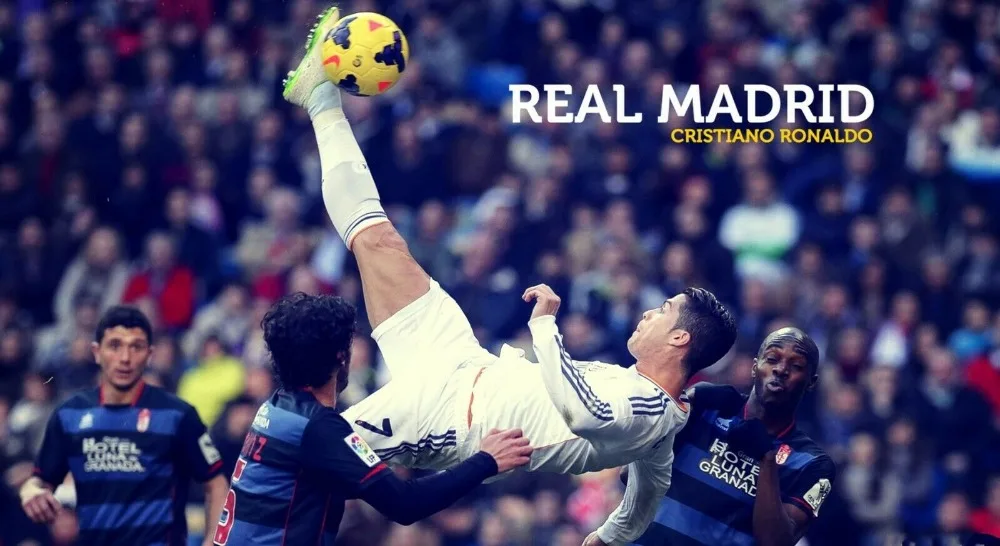 

Cristiano Ronaldo Football Soccer Star SILK POSTER Decorative painting 24x36inch