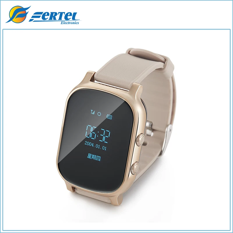 2016 GPS Tracker font b Watch b font For Kids Child GPS Bracelet Google Map SOS