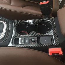 Отделка из углеродного волокна подстаканник декоративная рамка Наклейка Обложка S линии Sline Логотип наклейки для Audi A4 B8 2009- A5