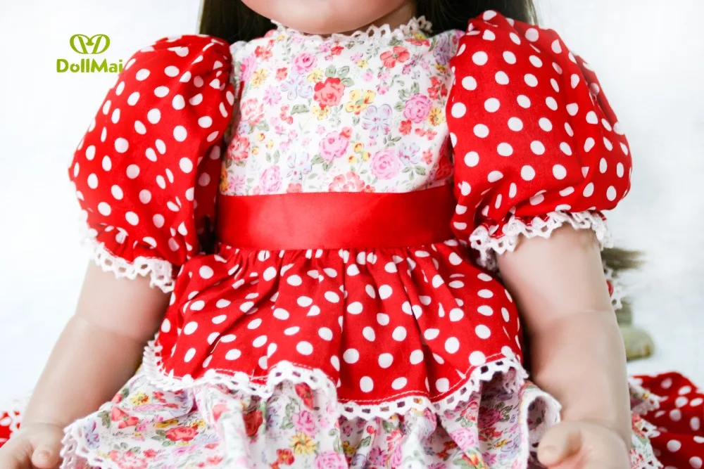 Reborn малышей bebe куклы 60 см винилсиликоновых reborn baby девушка куклы игрушки для детей подарок высокого качества Кукла реборн
