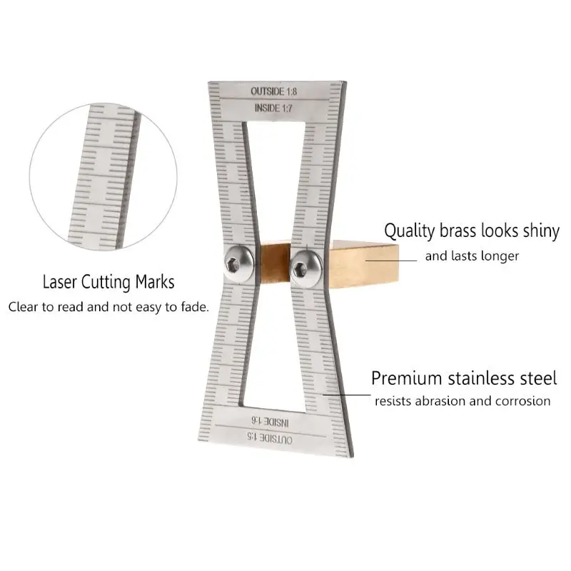 Top Rated Dovetail Marker, Hand Cut Wood Joints Gauge Dovetail Guide
