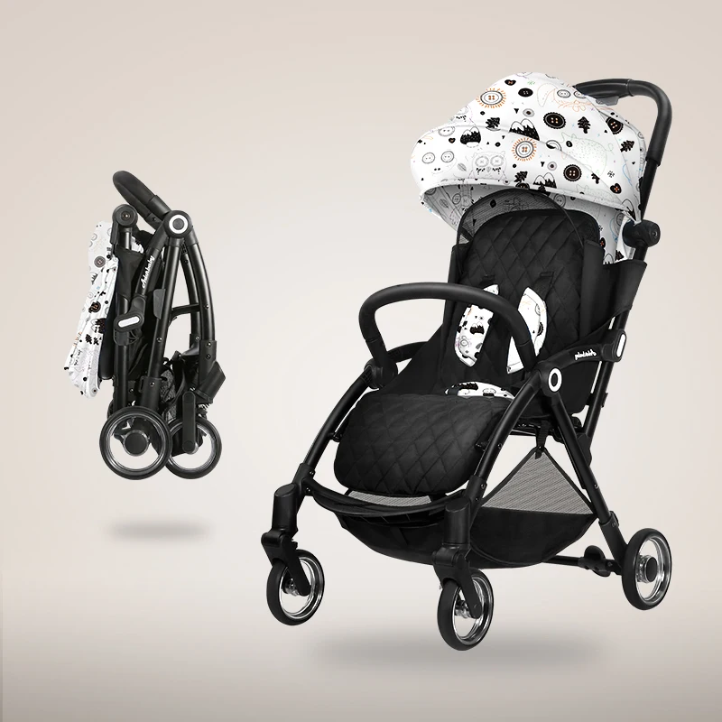 

Baby stroller is ultra light and can sit reclining winter and summer umbrella folding can be on the plane