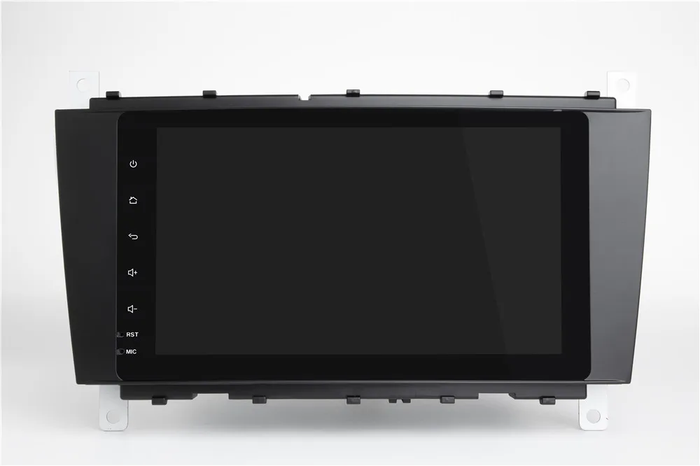 Discount 8 inch Android 9.0 Car DVD GPS Player for Mercedes Benz C Class CLK W203 c200 C230 C240 C320 C350 W209 4G RAM 64G ROM PX6 RADIO 3