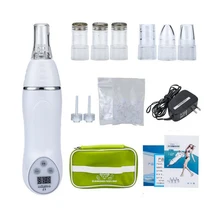 Алмазная дермабразия Кожи Пилинг машина, вакуум угрей/удаления акне, лица очистки всасывания с 6 наконечниками