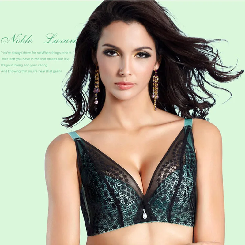 

Plus Size Women Bra Lace Sexy Big Size Bras Noble Thin Cup B/C/D Bralette Female Bust Mujer Intimates Brassiere MT-6
