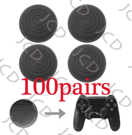 

Silicone Protective Thumb Grips Covers for Sony PS4 & Xbox One Controller gray